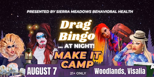 Drag Bingo... At Night: Make it Camp!
