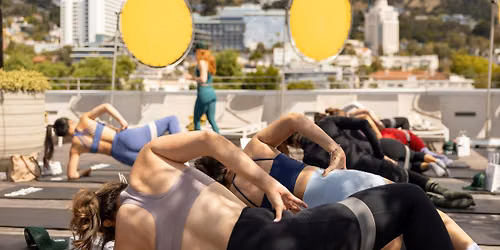 Rooftop Mat Pilates + Live DJ