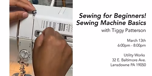 Sewing for Beginners! Sewing Machine Basics