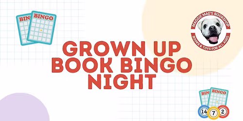 Grown Up Book Bingo Night