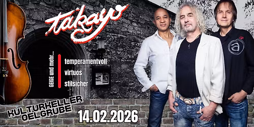 TAKAYO - GEIGE und mehr... | KULTURKELLER Oelgrube Merseburg