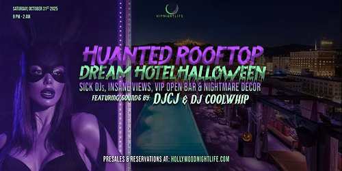 Haunted Rooftop | LA Halloween Party