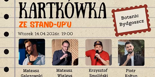 Kartk\u00f3wka ze Stand-up'u: Bydgoszcz