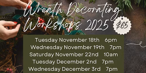 Wreath Decorating Workshop