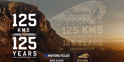 Indian Motorcycle - 125kms For 125 Years