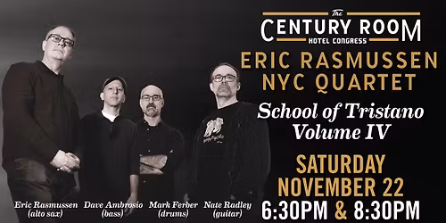 ERIC RASMUSSEN NYC QUARTET