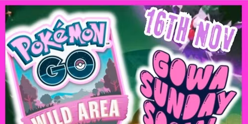 Pok\u00e9mon Go! Wild Area - Sunday Social!