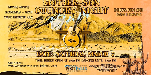 Mother-Son Country Night Dance