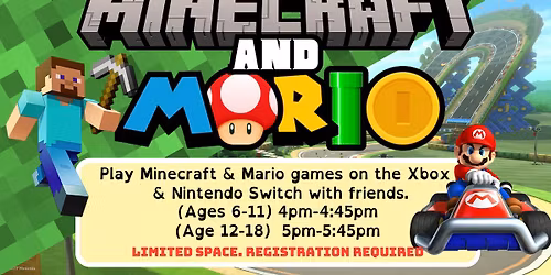 Minecraft & Mario