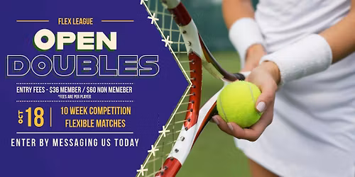 ITC Open Doubles Flex League