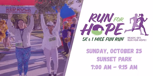 8th Annual SafeNest  Run for Hope 5K & 1-Mile Fun Run & Walk