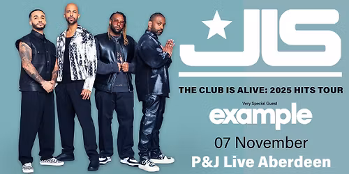 JLS - The Club is Alive: 2025 Hits Tour