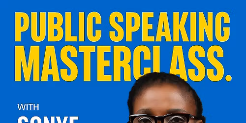 Public Speaking Masterclass 