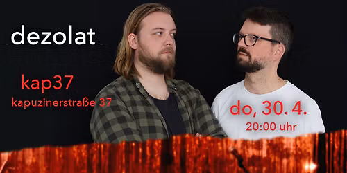 dezolat \u2013 Kap37 Schaufensterkonzert
