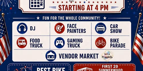 Summerwood Independence Day Block Party