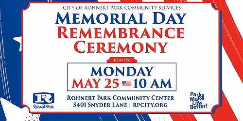 Memorial Day Remembrance Ceremony 