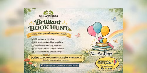 \ud83d\udcda\u2728 Brilliant Book Hunt \u2728\ud83d\udcda z okazji Mi\u0119dzynarodowego Dnia Ksi\u0105\u017cki