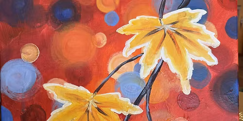Autumnal Glow Canvas Class