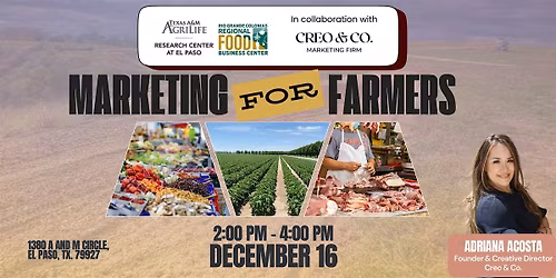 Marketing for Farmers Workshop