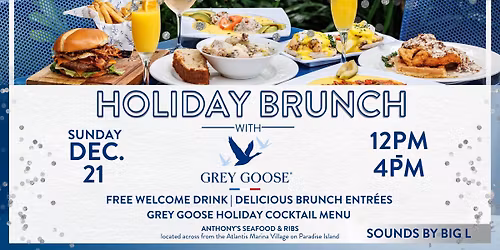 Holiday Brunch with Grey Goose\ud83c\udf78\ud83c\udf84\ud83e\udd5e
