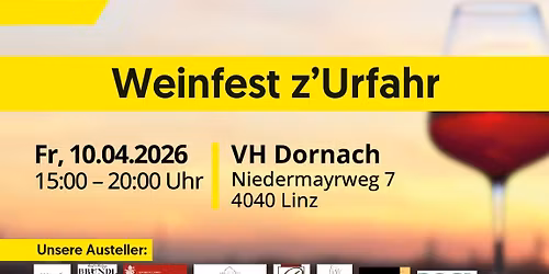 Weinfest z\u00b4Urfahr 2026