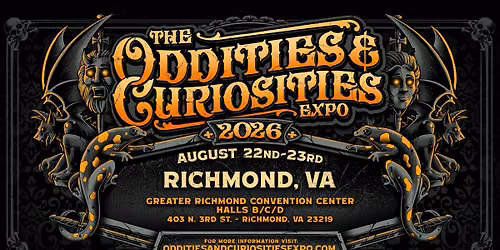Richmond Oddities & Curiosities Expo 2026