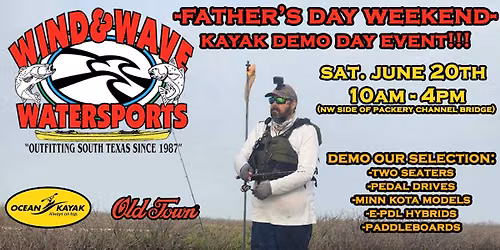Father's Day KAYAK DEMO Day 