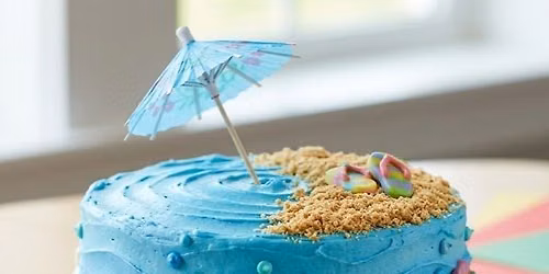 Kid's Summer Beach Cake Class 