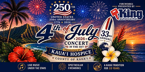 Kauai Hospice 4th of July Concert in the Sky