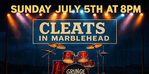 Grunge DNA at the Cleats Bar and Grill - Marblehead