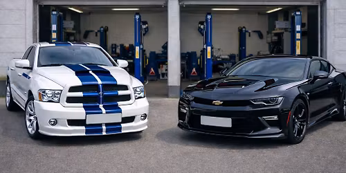 US CAR MEET HOS DEKKCENTERET OSLO