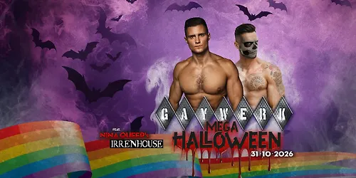 MEGA HALLOWEEN GAYWERK Mannheim für Gays and Friends
