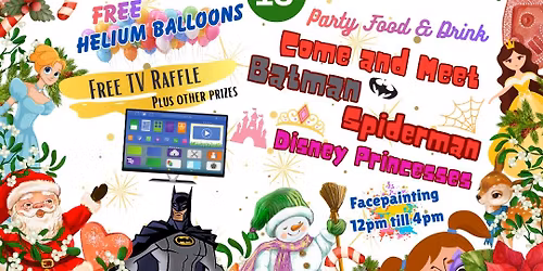 Christmas Party at Cain's Amusements