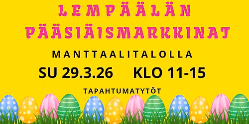 P\u00e4\u00e4si\u00e4ismarkkinat Lemp\u00e4\u00e4l\u00e4 2026