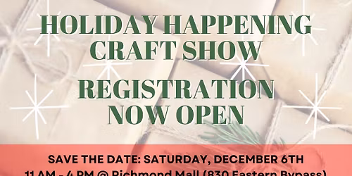 Holiday Happening Craft Show