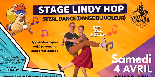 Stage de Lindy Hop steal dance