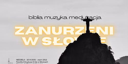 ZANURZENI W S\u0141OWIE. Biblia Muzyka Medytacja