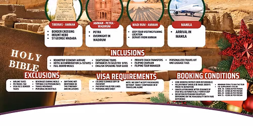 3-IN-1 HOLYLAND With WADI RUM