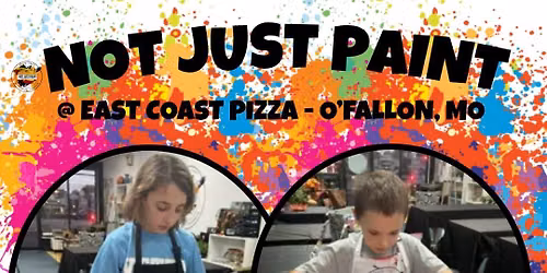 Kid's Paint Pour @ East Coast Pizza - O'Fallon, MO