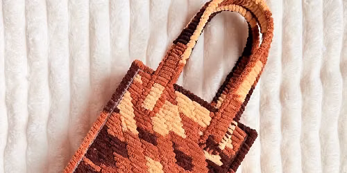 DIY Canvas Tote Bag: Pastel or Coffee Color - $35