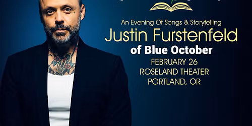 Justin Furstenfeld (Blue October) - Roseland Theater - Portland, OR