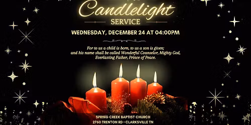 Christmas Eve Candlelight Service