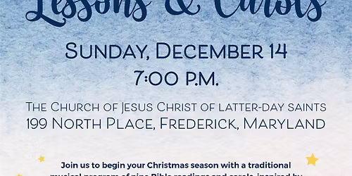 A Festival of Lessons and Carols