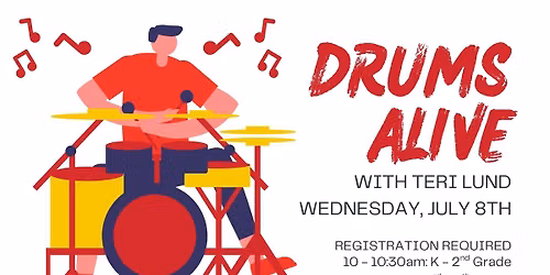 Drums Alive with Teri Lund, K-2nd Grade
