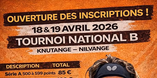 Tournois National B - Knutange-Nilvange TT 