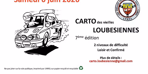 7iem Carto Loub\u00e9sienne - 6 Juin 2026