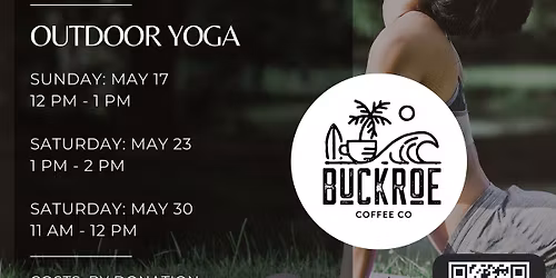 Outdoor Yoga at Buckroe Coffee Co