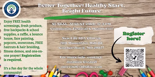 2026 Community Festival and Health Fair