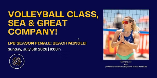 LPB July Monthly Mingle: Volleyball