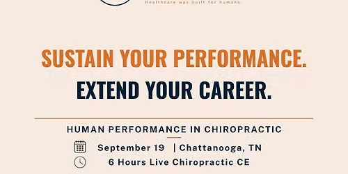 Human performance in Chiropractic 